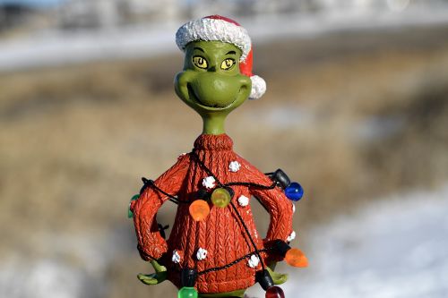 Grinch, Kalėdos, Žalias, Šypsosi, Ornamentas, Xmas, Gruodžio Mėn ., Šventė