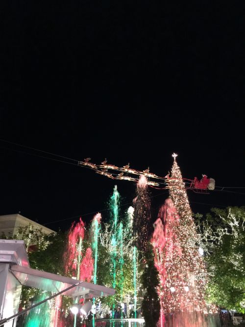 Giraitė, Šiaurės Elniai, Santa, Kalėdos, Medis