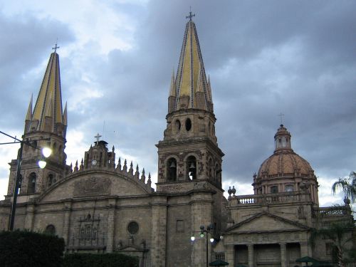 Guadalajara, Katedra, Bažnyčia, Architektūra, Meksika