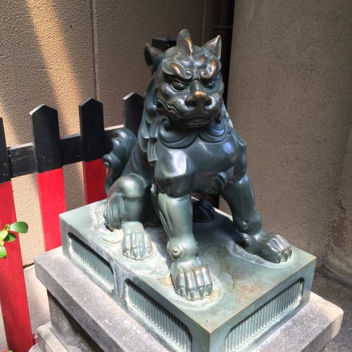 Globojantys Šunys, Šventykla, Kyoto, Liūtas, Statula, Asian