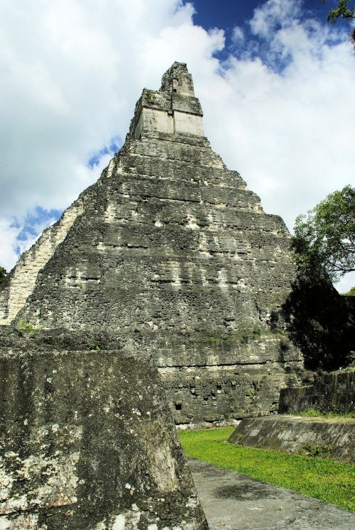 Gvatemala, Tika, Puiki Piramidė, Maya, Civilizacija, Columbian, Atogrąžų Miškai, Griuvėsiai