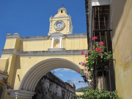 Gvatemala, Antigua, Amerikietis, Centrinis, Architektūra, Turizmas, Kultūra, Katalikybė, Kelionė, Katalikų