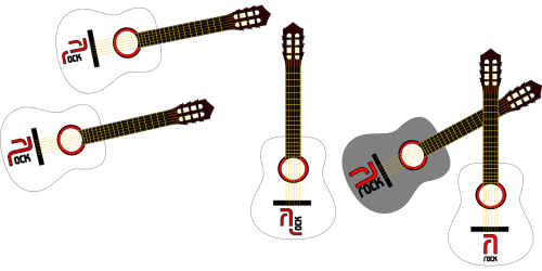 Gitaros, Instrumentas, Muzika, Eilutė, Muzikinis, Nemokama Vektorinė Grafika