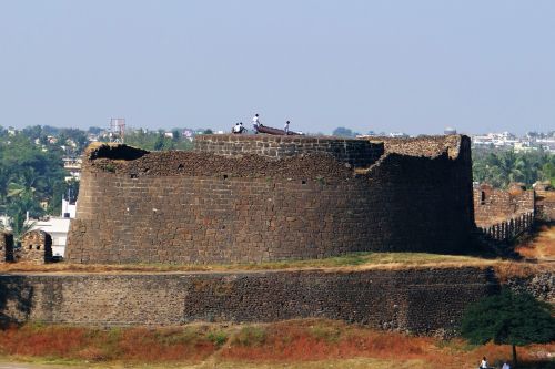 Gulbarga Fortas, Bahmani Dinastija, Indų-Persų, Architektūra, Karnataka, Indija, Citadelė