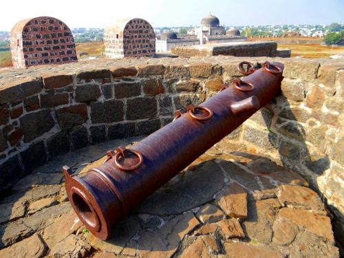 Gulbarga Fortas, Bahmani Dinastija, Indų-Persų, Architektūra, Kanonas, Karnataka, Indija, Citadelė