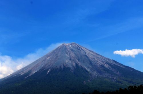 Gunung Semeru, Lumajang, Rytų Java, Java, Indonezija, Kalnai, Gamta, Panorama