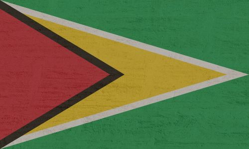 Guyana, Vėliava, Pietų Amerika