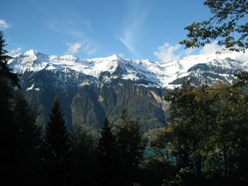 Gwand Miškas, Šveicarija, Kalnai, Sniego Kalnai, Masyvas, Dangus, Kai Tinkama, Brienzergrat