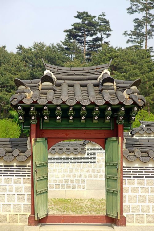 Gyeongbok Rūmai,  Vartai,  Gamta,  Tradicinis,  Asian,  Struktūra
