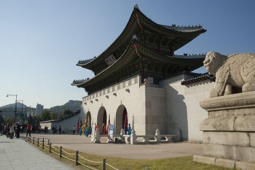 Gyeongbok Rūmai,  Gwanghwamun,  Uždraustasis Miestas,  Seulas,  Architektūra,  Korėjos Respublika,  Haitai,  Liukas,  Senoji Mokykla
