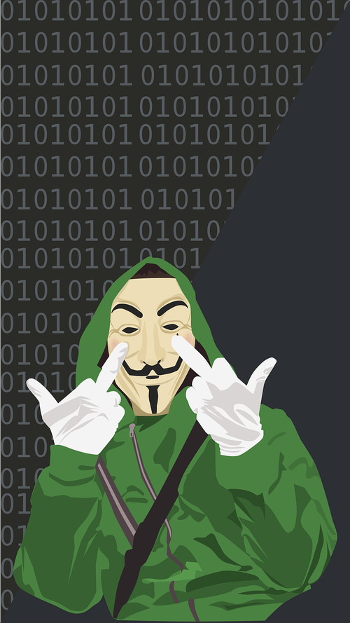 Hakeris,  Anoniminis,  Žalias,  Technologijos,  Nemokama Iliustracijos