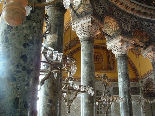 Hagia Sophia, Istanbulas, Architektūra, Religinė Architektūra, Interjeras, Tukey, Nuolatinis Žmogus