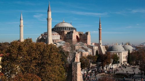 Hagia Sophia, Turkija, Istanbulas, Bažnyčia, Mečetė, Muziejus, Tikėjimas, Musulmonas, Minaretai