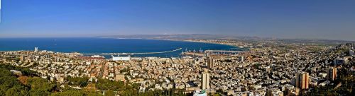 Haifa, Įlanka, Architektūra, Panorama, Miestas, Miesto Panorama, Bokštas, Dangoraižis, Pastatas, Vaizdas, Orientyras, Miesto, Vaizdingas, Peizažas, Centro, Metropolis, Pastatai, Didmiestis