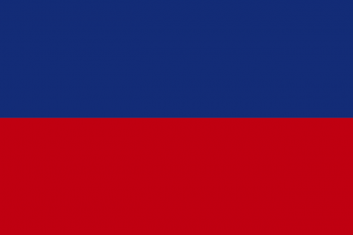 Haiti, Vėliava, Civilinis, Simbolis, Mėlynas, Raudona, Barai, Patriotinis, Patriotizmas, Nemokama Vektorinė Grafika