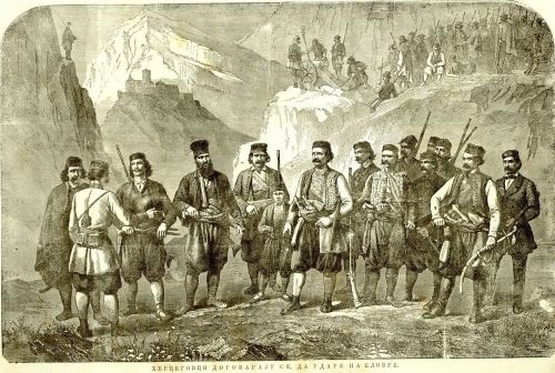 Hajduks, Maištininkai, Praeitis, Istorija, Uniforma, Serbų, 1700 M .