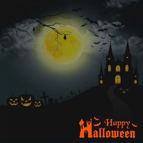 Halloween, Pilis, Keista, Sirrealis, Atmosfera, Šikšnosparnis, Mėnulis, Siluetas