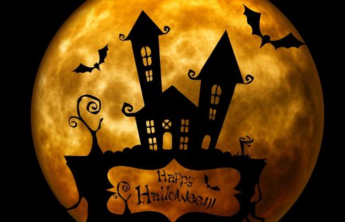 Halloween, Keista, Sirrealis, Atmosfera, Creepy, Siluetas, Laimingas Halloween