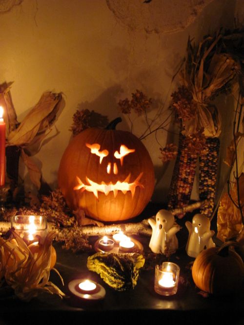 Halloween,  Moliūgas,  Vis Dar,  Gyvenimas,  Domkratas,  Žibintas,  Halloween Natiurmortas