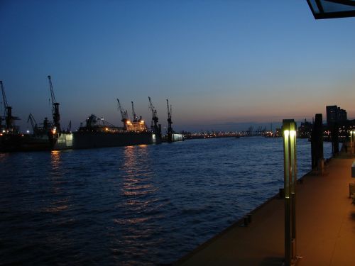 Hamburgas, Uostas, Twilight, Labiausiai, Pontonas
