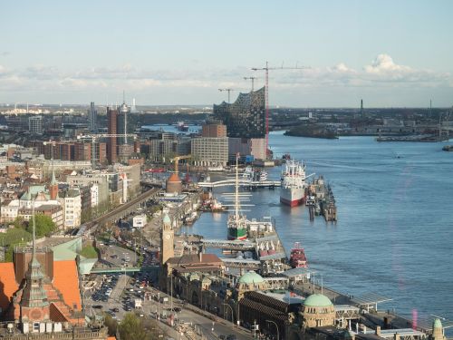 Hamburgas, Uostas, Vokietija, Architektūra, Miesto, Elbės Filharmonijos Salė