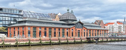 Hamburg,  Žuvų Aukcionas Salė,  Pastatas