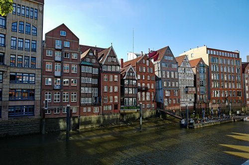 Hamburg,  Istoriniai Namai,  Metai Dyke Kelių,  Laivyno Puslapis