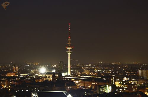 Hamburgas, Tv Bokštas, Šviesus, Radijo Bokštas, Architektūra, Vokietija, Miestas, Struktūros, Planuojami Neapibrėžtumai