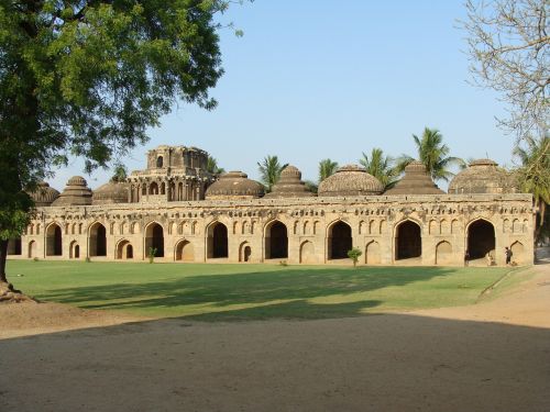 Hampi, Dramblys, Unesco Svetainė, Pasaulinis Paveldas, Karnataka, Indija