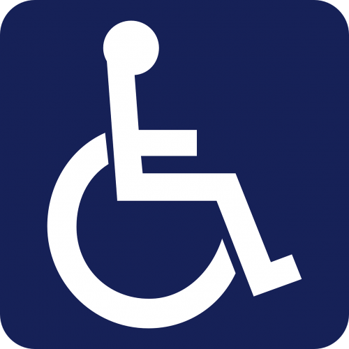 Negalia, Ženklas, Neįgaliųjų Vežimėlis, Prieinamumas, Negalia, Neįgalus, Piktograma, Prieiga, Simbolis, Automobilių Stovėjimo Aikštelė, Nemokama Vektorinė Grafika