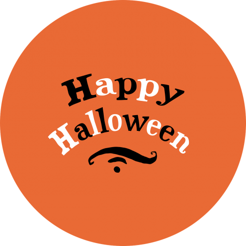 Laimingas Halloween, 1 Colio, Mygtukas, Apvalus, Ratas, Halloween, Nemokama Vektorinė Grafika