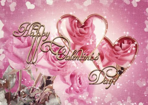 Sveikinimai,  Meilė,  Romantika,  Šventė,  Valentino Diena,  Širdis,  Rožės,  Gėlės,  Puokštė,  Minkštas,  Menas,  Dizainas,  Simbolis,  Horizontalus,  Pavasaris,  Kortelė,  Etiketė,  Laimingos Valentino Dienos