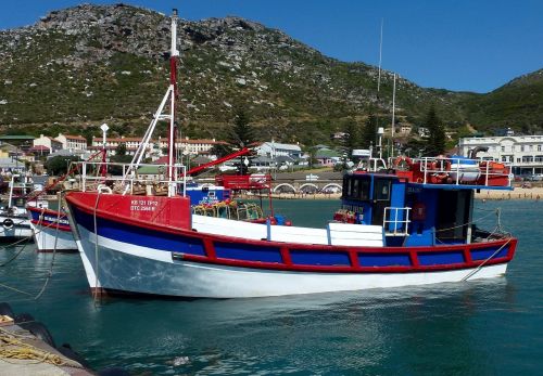 Uostas, Vanduo, Žvejybos Laivas, Jūra, Kalk Bay, Cape Town