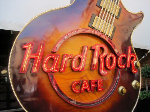 Hard Rock Café, Sandtonas, Ornamentinė Gitara, Gitara, Emblemos Kavinė, Hard Rock