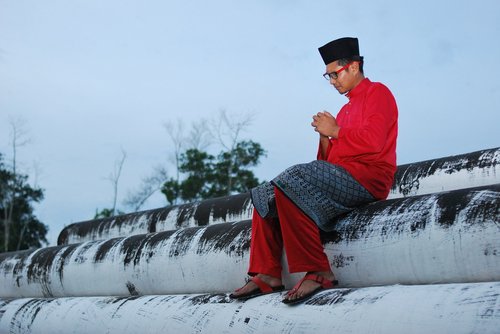 Šventė,  Ramadanas,  Raudona,  Baju Melayu