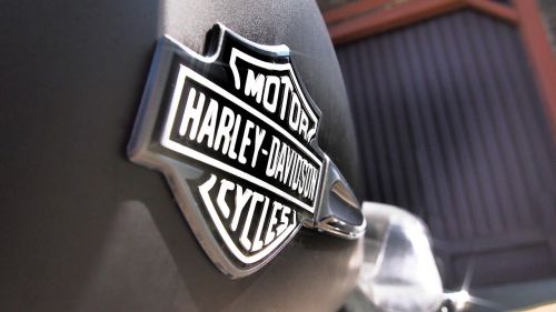 Harley Davidson, Logotipas, Motociklas