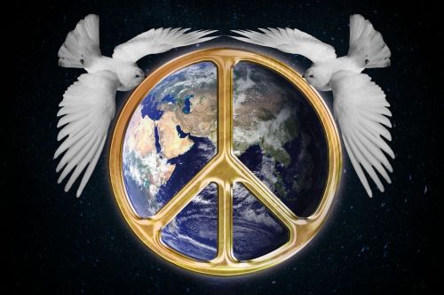 Harmonija, Pasaulio Taika, Gaublys, Pasaulis, Žemė, Balandis, Taikos Balandis, Naktinis Dangus, Visi, Persiųsti, Viltis, Kartu, Pasaulio Taikos Diena, Taikos Ženklas, Ne Smurtinis