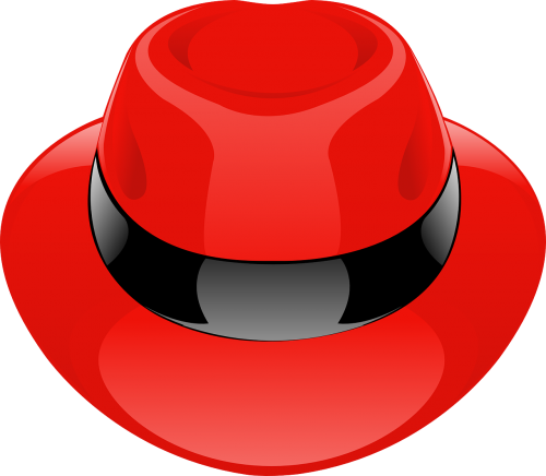 Skrybėlę, Raudona, Fedora, Nemokama Vektorinė Grafika