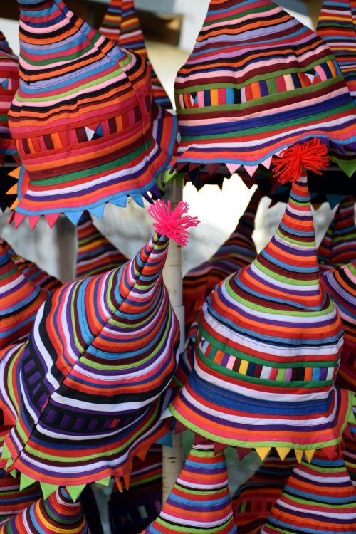Skrybėlės, Etninis, Budapest, Vengrija, Vengrų Kalba, Tradicinis, Mada, Moterys, Žmonės
