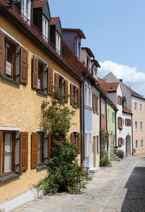 Hausfassade, Senas Pastatas, Freising