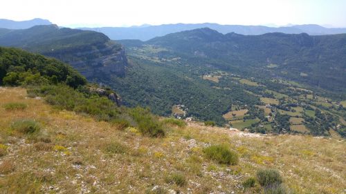 Haute Provence, Seseris, Panorama