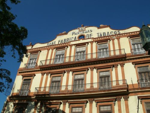 Kuba, Viešbutis, Havana, Fasadas, Tabacos Audinys