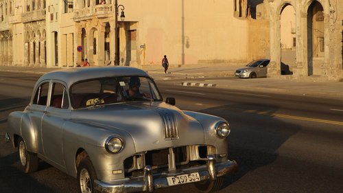 Havana,  Kuba,  Oldtimer,  Kelias