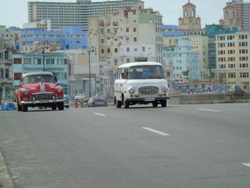 Havana Kuba, Sunkvežimis, Senas