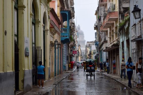 Havanna, Gatvė, Rūkas, Vagonas