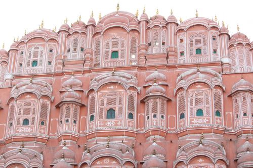Hawa Mahal, Indijos Architektūra, Jaipur Pastatas