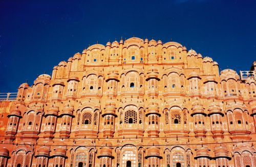 Hawa Mahal, Rūmai, Jaipur, Rajasthan, Apsvaiginimo, Gražus, Indija, Architektūra