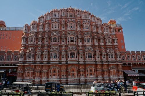 Hawa Mahal Jaipur,  Indija,  Architektūra,  Kelionė,  Miestas,  Senas,  Pastatas,  Fasadas,  Orientyras,  Be Honoraro Mokesčio