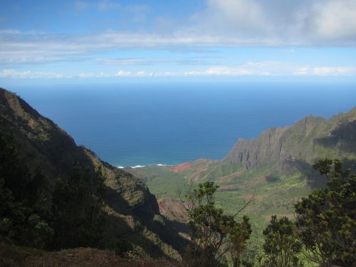 Hawaii, Kalnai, Jūra, Kraštovaizdis