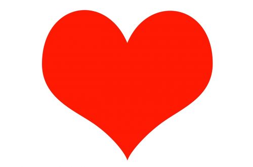 Širdis, Valentino Diena, Meilė, Jausmas, Laimė, Įsimylėjimas, Spalvinga Širdis, Brangioji, Įsimylėti, Romantiškas, Romantizmas, Baltas Fonas, Fonas, Fonas, Raudona, Balta, Amžinybė, Simboliai, Amžina Meilė, Širdis, Ant Balto Fono